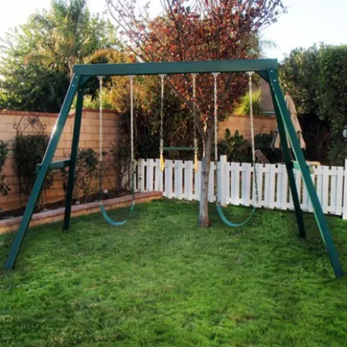 CONGO Swing Central 3 Position Low Maintenance Swing Set Green