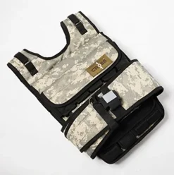 CROSS101 Adjustable Weighted Vest Camouflage