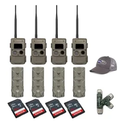 Cuddeback Cuddelink Wireless 3rd Gen Low-Glow IR Trail Camera Bundle