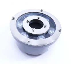 Custom Pro LED Fountain Light Set Stainless Steel Design Universal Application White