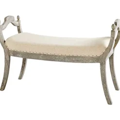 Cyan Design Alice Large Stool Weathered Gray