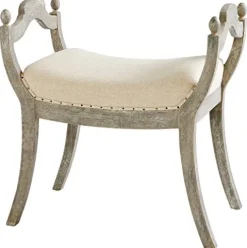 Cyan Design Small Alice Ottomans & Stools Weathered Gray