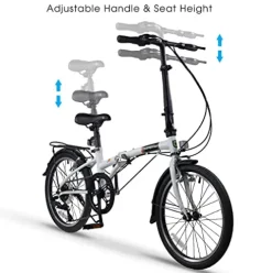 Dahon Dream D6 Folding Bike White