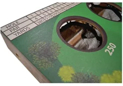 Deep Shot Basketball & Golf Bean Bag Toss Set Green