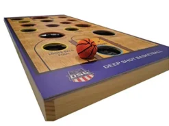 Deep Shot Basketball & Golf Bean Bag Toss Set Green