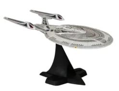Diamond Select Toys Star Trek Nemesis Enterprise E Electronic Ship Silver