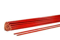 DISCOUNT SNOWSTAKES .COM 4ft Orange Driveway Markers – Flexible, Easy Install, Pointed Tip