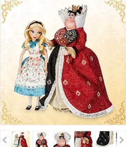 Disney Store Alice & Queen of Hearts Doll Set – Fairytale Designer Collection