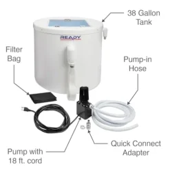 Dockside Marine Products Ready Bait Livewell 38 Gallon System White