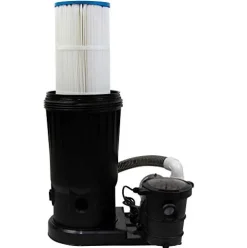 Doheny’s Pool Pro Deluxe Cartridge Filter System 200 Sq. Ft. with 1.5 HP Pump for Above Ground Pools