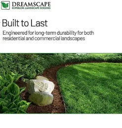 Dreamscape Cleanline Aluminum Edging 3/16″ x 4″ x 8′ Green