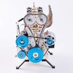 DUKE BEAR HOME Full Metal 4 Cylinder Engine Assembly Kit 350+ Pcs DIY Toy Gift