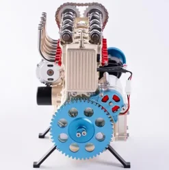DUKE BEAR HOME Full Metal 4 Cylinder Engine Assembly Kit 350+ Pcs DIY Toy Gift