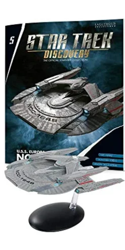 Eaglemoss Star Trek Discovery U.S.S. Europa NCC-1648 Ship Replica Multi-Color