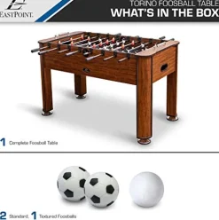 EastPoint Sports Foosball Table Torino