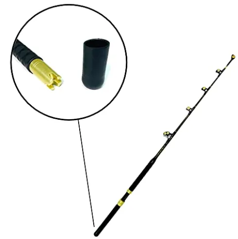 EAT MY TACKLE 80 Wide 2 Speed Fishing Reels on Blue Marlin Tournament Rods (4 Pack)