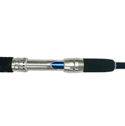 EAT MY TACKLE Amberjack Jigging Rod and Reel Combo Black Blue Gold