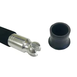 EAT MY TACKLE Amberjack Jigging Rod and Reel Combo Black Blue Gold