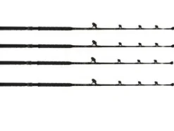 EAT MY TACKLE Blue Marlin Tournament Edition Fishing Rods 160-200 Pound (4 Pack)