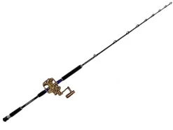 EAT MY TACKLE Pro Jigging Saltwater Rod and Reel Combo Blue