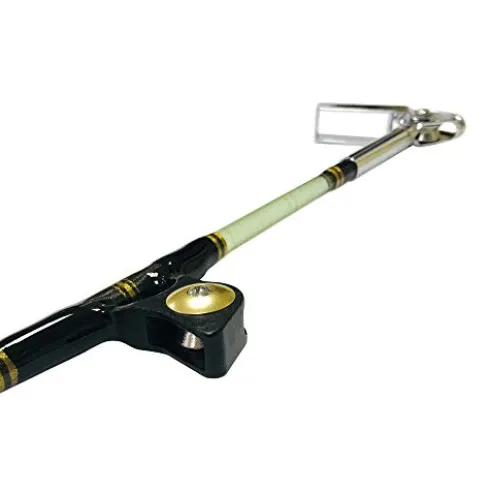 EAT MY TACKLE 80W 2-Speed Reel on Long Dredge Rod Gold