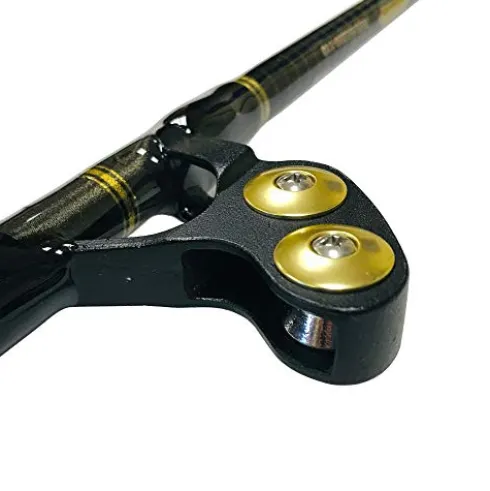 EAT MY TACKLE 80W 2-Speed Reel on Long Dredge Rod Gold