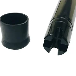 EAT MY TACKLE 130W 2-Speed Reel on 160-200lb Bent Butt Tournament Rod Black
