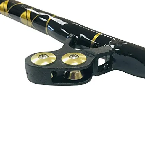 EAT MY TACKLE 130W 2-Speed Reel on Bent Butt Tournament Rod 2-Pack