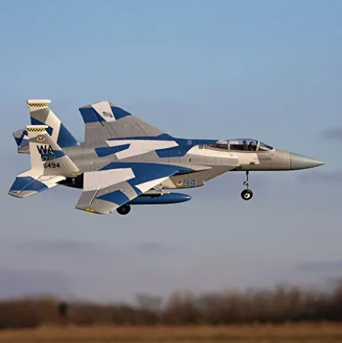 E-flite F-15 Eagle 64mm EDF RC Airplane BNF Basic with AS3X and Safe Select EFL9750