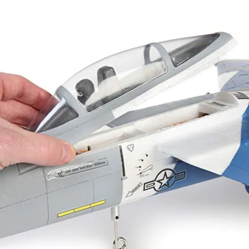 E-flite F-15 Eagle 64mm EDF RC Airplane BNF Basic with AS3X and Safe Select EFL9750