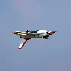 E-flite F-16 Falcon Thunderbird 80mm ARF Plus White