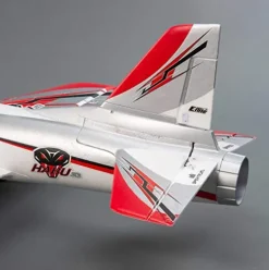 E-flite RC Airplane Habu STS 70mm EDF Jet RTF Basic Trainer Red