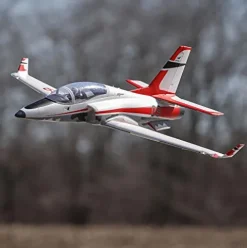 E-flite RC Airplane Viper 90mm EDF Jet ARF+ Red