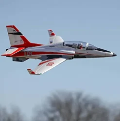 E-flite RC Airplane Viper 90mm EDF Jet ARF+ Red
