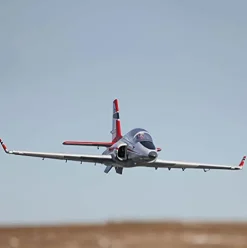 E-flite RC Airplane Viper 90mm EDF Jet ARF+ Red