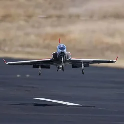 E-flite RC Airplane Viper 90mm EDF Jet ARF+ Red
