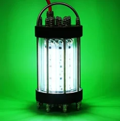 efuture IP68 600W LED Underwater Fishing Light Green