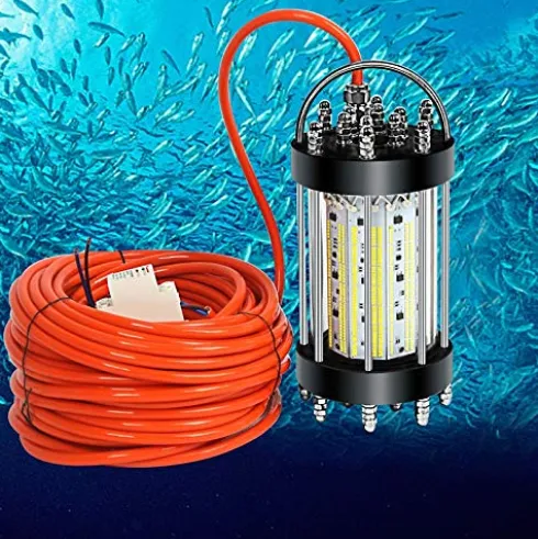 efuture IP68 600W LED Underwater Fishing Light Green