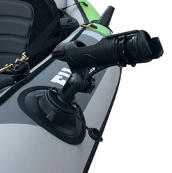Elkton Outdoors Inflatable Fishing Kayak Green