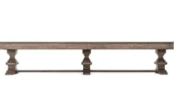 Empire USA Plank & Hide – Beaumont Shuffleboard Table (12′) Silvered Oak
