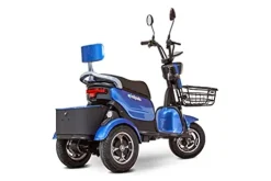 eWheels EW-12 3 Wheel Mobility Scooter 15 mph Black4