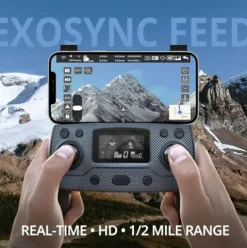 EXO X7 Ranger High-End Camera Drone 4K 3-Axis Gimbal Black