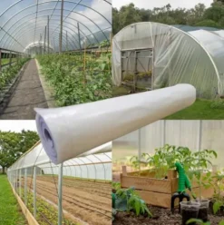 Farm Plastic Supply 4 Year Clear 6 Mil Greenhouse Plastic Sheeting Clear 40′ x 100′