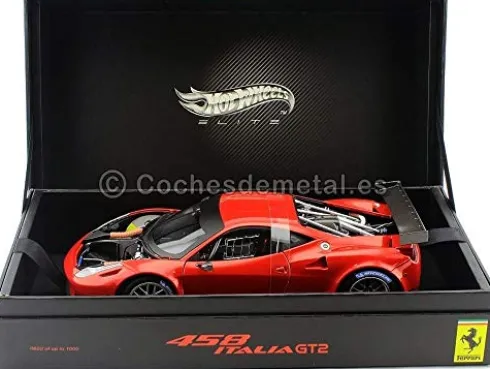 Ferrari 1:18 458 Italia GT2 Presentation Model Red