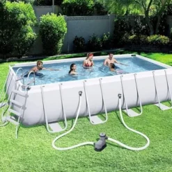 FFCJJDS Oversized Family Swimming Pool Outdoor Paddling One Color