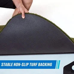 Fiberbuilt Golf Hourglass Hitting Mat Green