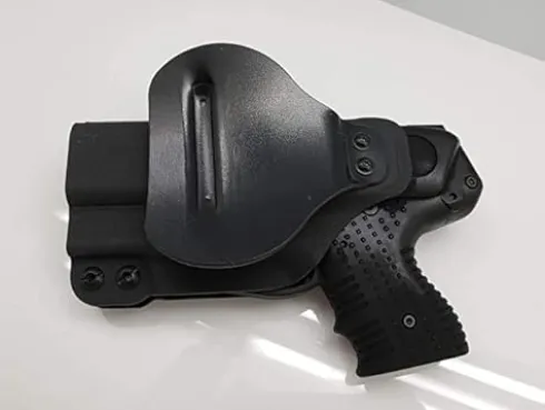 FIRESTORM JPX 6C-S Black Bundle Pepper Spray with Practice Magazine and Holster