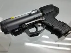 FIRESTORM JPX 6C-S Black Bundle Pepper Spray with Practice Magazine and Holster