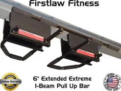 Firstlaw Fitness Extended Extreme I-Beam Pull Up Bar 6