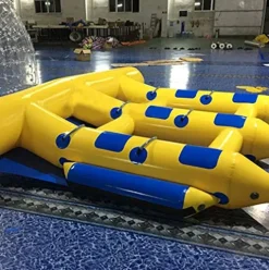 Foammaker Inflatable Flying Fish Fishing Boat Yellow/Blue